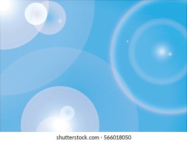 Abstract Blurred blue tone lights background.