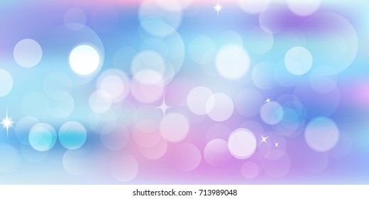 Abstract blurred bokeh background