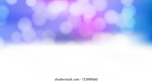 Abstract blurred bokeh background