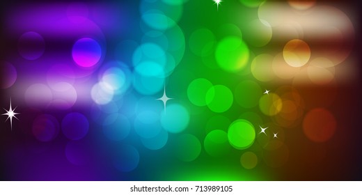 Abstract blurred bokeh background