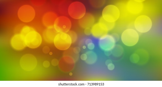 Abstract blurred bokeh background