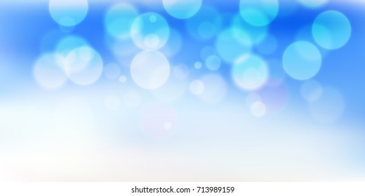 Abstract blurred bokeh background