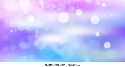 Abstract blurred bokeh background