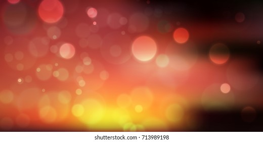 Abstract blurred bokeh background