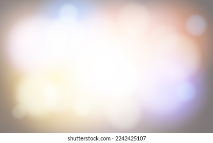 Abstract Blurred bokeh soft light background, Vector eps 10 illustration bokeh particles, Background decoration