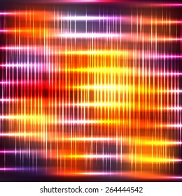 Abstract blurred bright background with striped lights