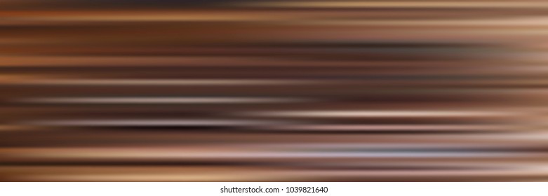 Abstract blurred brown background. Panorama.