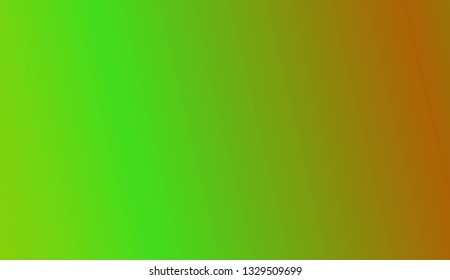 Abstract blurred brown green color gradient background. Bright color. For banner template, flyer, invitation card. Vector illustration.