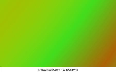 Abstract blurred brown green color gradient background. Bright color. For banner template, flyer, invitation card. Vector illustration.