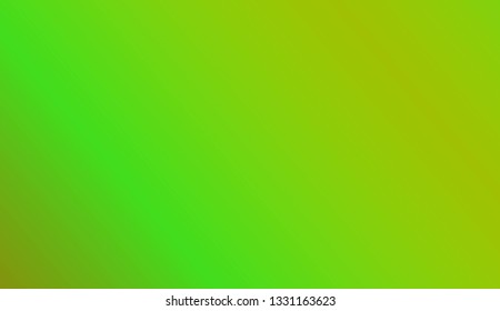 Abstract blurred brown green color gradient background. Bright color. For banner template, flyer, invitation card. Vector illustration.