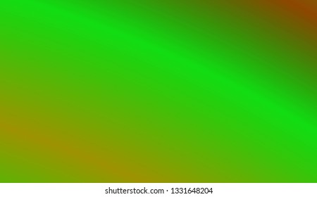 Abstract blurred brown green color gradient background. Bright color. For banner template, flyer, invitation card. Vector illustration.