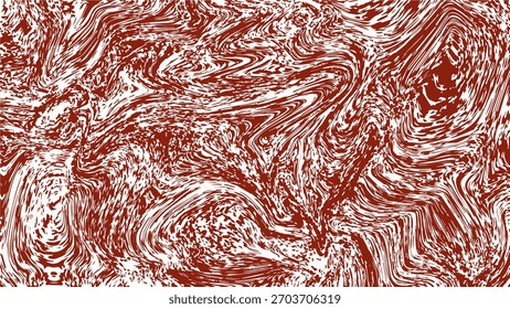 Abstract blurred, chaotic red and white background. Vector illustration.