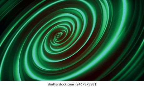 Abstract blurred circle background. Whirlpool. Liquid vortex. Radial abstract winding bright tunnel background. The magic of a digital tunnel of a spiral vortex whirlpool. 3D vector