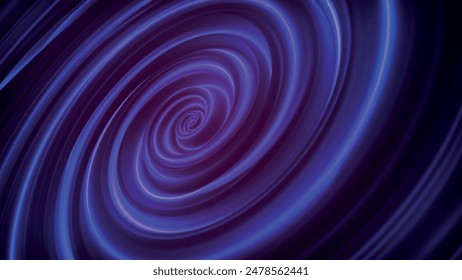 Abstract blurred circle background. Whirlpool. Liquid vortex. Radial abstract winding bright tunnel background. The magic of a digital tunnel of a spiral vortex whirlpool. 3D vector