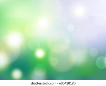 Abstract blurred circles 