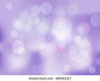Abstract blurred circles