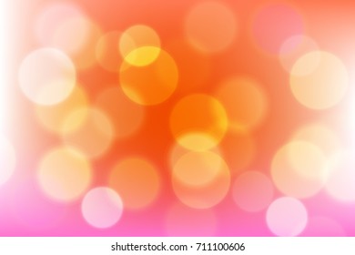Abstract blurred circles 