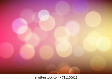Abstract blurred circles 