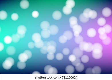 Abstract blurred circles 