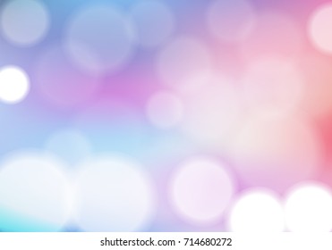Abstract blurred circles