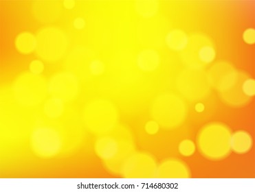 Abstract blurred circles