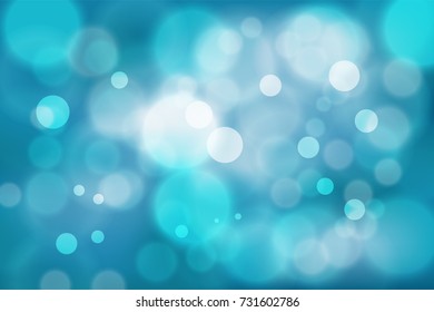 Abstract blurred circles