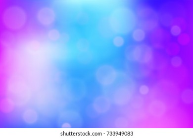 Abstract blurred circles