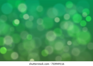 Abstract blurred circles