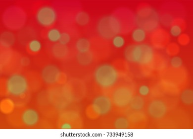 Abstract blurred circles
