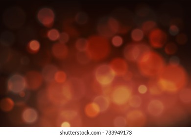 Abstract blurred circles