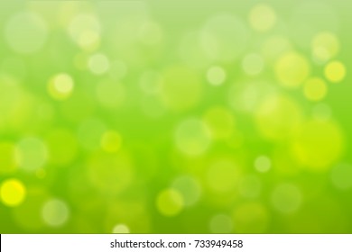 Abstract blurred circles