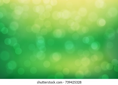 Abstract blurred circles