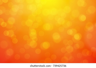 Abstract blurred circles
