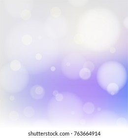 Abstract blurred circles