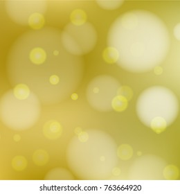 Abstract blurred circles