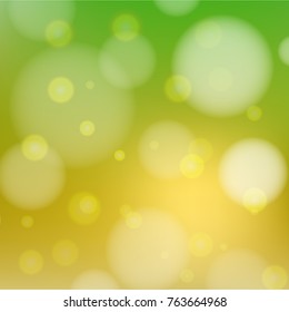 Abstract blurred circles