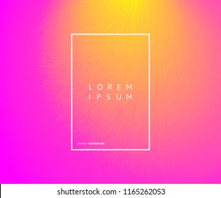 Abstract blurred color background. Modern screen vector design for mobile app. Trendy gradients. 
