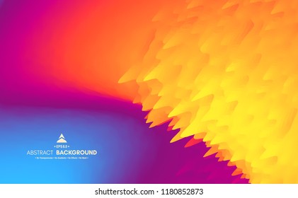 Abstract blurred color background. Modern screen vector design for mobile app. Trendy gradients. 