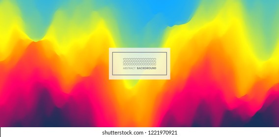 Abstract blurred color background. Modern screen vector design for mobile app. Trendy gradients. 