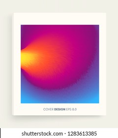 Resumen de fondo de color borroso. Diseño vectorial de pantalla moderna para aplicaciones móviles. Gradientes de moda. 