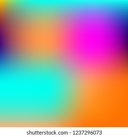 Abstract blurred color background. Trendy gradients.