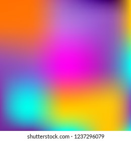 Abstract blurred color background. Trendy gradients.