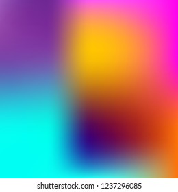 Abstract blurred color background. Trendy gradients.