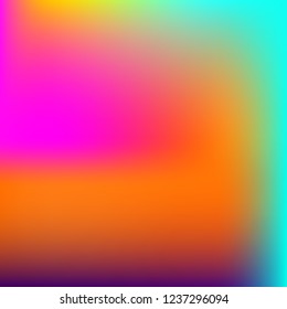 Abstract blurred color background. Trendy gradients.