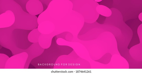 Resumen de fondo de color borroso. Gradientes de moda. Ilustración vectorial para publicidad, marketing, presentación o pantalla. Fantasía en el arte digital. 