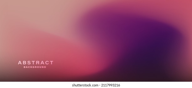 Abstract blurred color gradient background vector. 