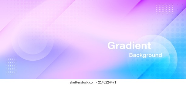 Abstract blurred color gradient background vector.