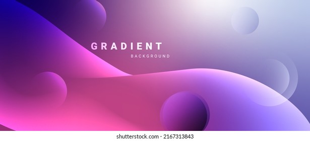 Resumen vector de fondo de degradado de color borroso.
