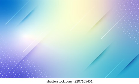 Abstract blurred color gradient background vector.