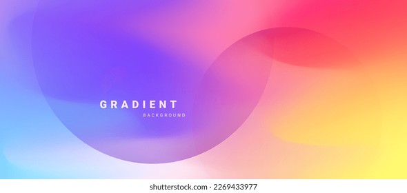 Resumen vector de fondo de degradado de color borroso